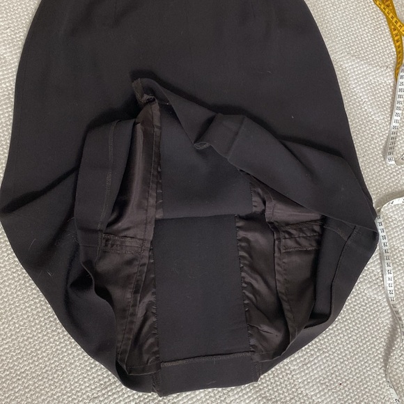 Vintage Jaeger skirt 100% wool dark brown, A-line! 1 pleat front & back! Size 8 - Picture 12 of 16